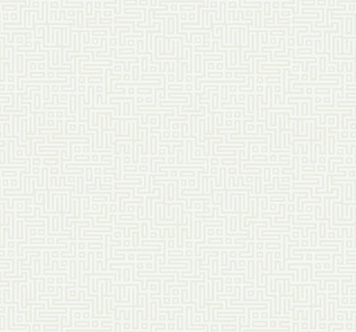 product image of Rockefellar Maze Metallic Pearl Wallpaper from Deco 2 by Collins & Company 584