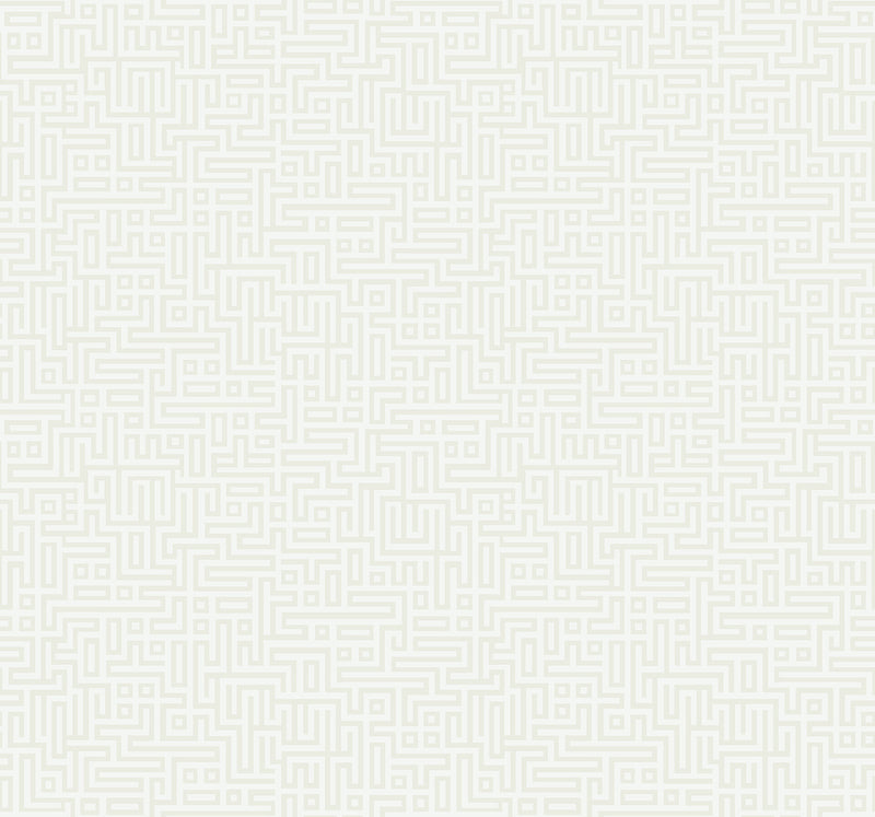 media image for Rockefellar Maze Metallic Pearl Wallpaper from Deco 2 by Collins & Company 226