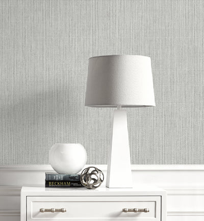 product image for Queens Weave Alloy Wallpaper from Deco 2 by Collins & Company 1