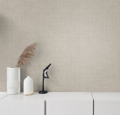 product image for Queens Weave Taupe Gray Wallpaper from Deco 2 by Collins & Company 55