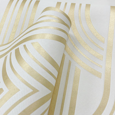 product image for Broadway Arches Golden Nugget Wallpaper from Deco 2 by Collins & Company 38