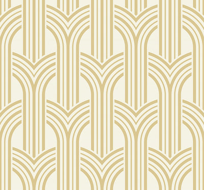 product image of Broadway Arches Golden Nugget Wallpaper from Deco 2 by Collins & Company 523