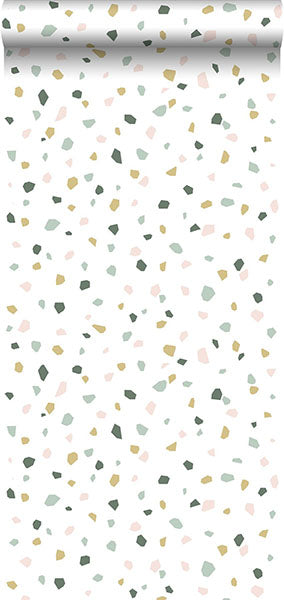 product image for Confetti Pastel Terrazzo Wallpaper from Design Department by Brewster 78