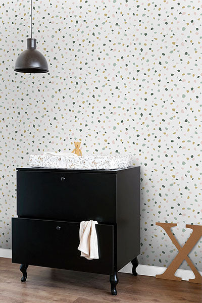 product image for Confetti Pastel Terrazzo Wallpaper from Design Department by Brewster 62