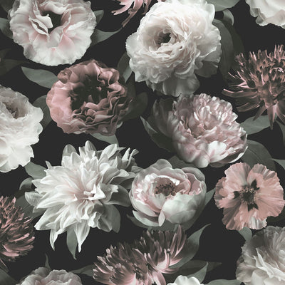 product image for Contessa Blush Flowers Wallpaper from Design Department by Brewster 84