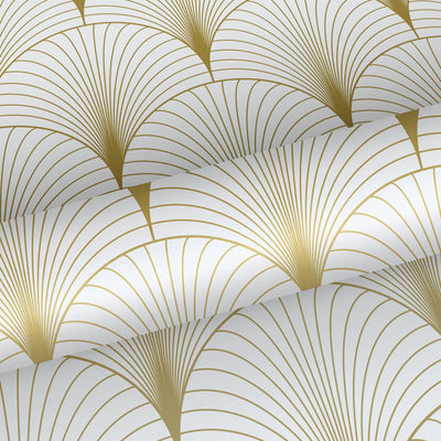 product image for Lempicka White Art Deco Motif Wallpaper from Design Department by Brewster 81