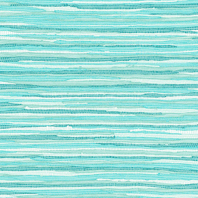 product image for Cabana Turquoise Faux Grasscloth Wallpaper from Design Department by Brewster 36