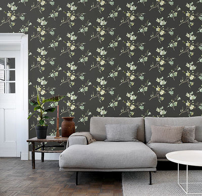 product image for Glinda Sage Floral Wallpaper from Design Department by Brewster 29