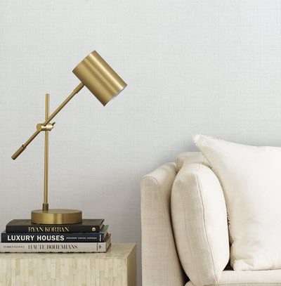 product image for Gossamer Woven Wallpaper in White from the Dazzling Dimensions Vol. 2 Collection by Antonina Vella 57