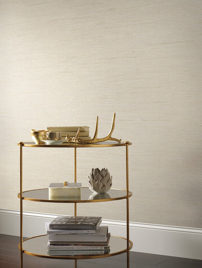 product image for Ribbon Bamboo Wallpaper in Cream/Gold from the Dazzling Dimensions Vol. 2 Collection by Antonina Vella 89