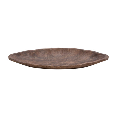 product image of Hand-Carved Acacia Wood Leaf Shaped Dish 59