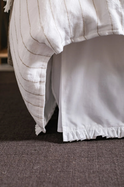 product image for Audrey Cotton Percale Bedskirt 5 21