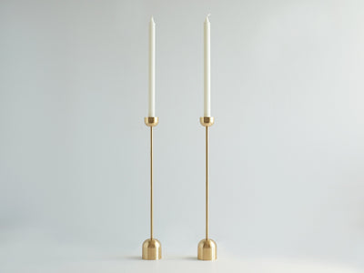 product image for dome spindle candle holder in various sizes by fs objects 4 57