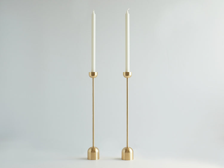 media image for dome spindle candle holder in various sizes by fs objects 4 229