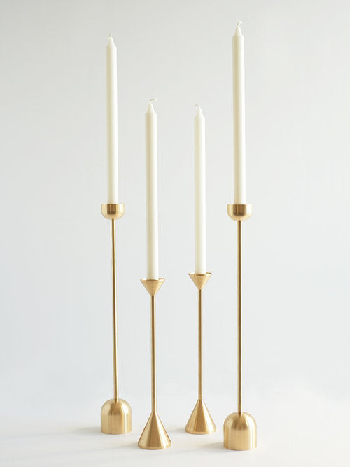 media image for dome spindle candle holder in various sizes by fs objects 2 287