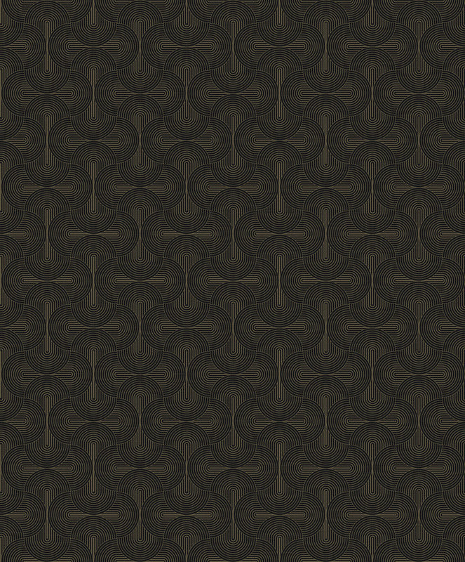 media image for Zen Geometric Wallpaper in Bronze 235