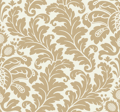 product image of Modern Romance Gold Metallic Wallpaper from the After Eight Collection by Candice Olson 522