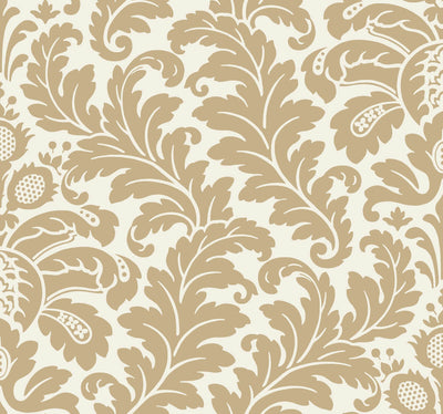 product image of sample modern romance gold metallic wallpaper from the after eight collection by candice olson 1 563