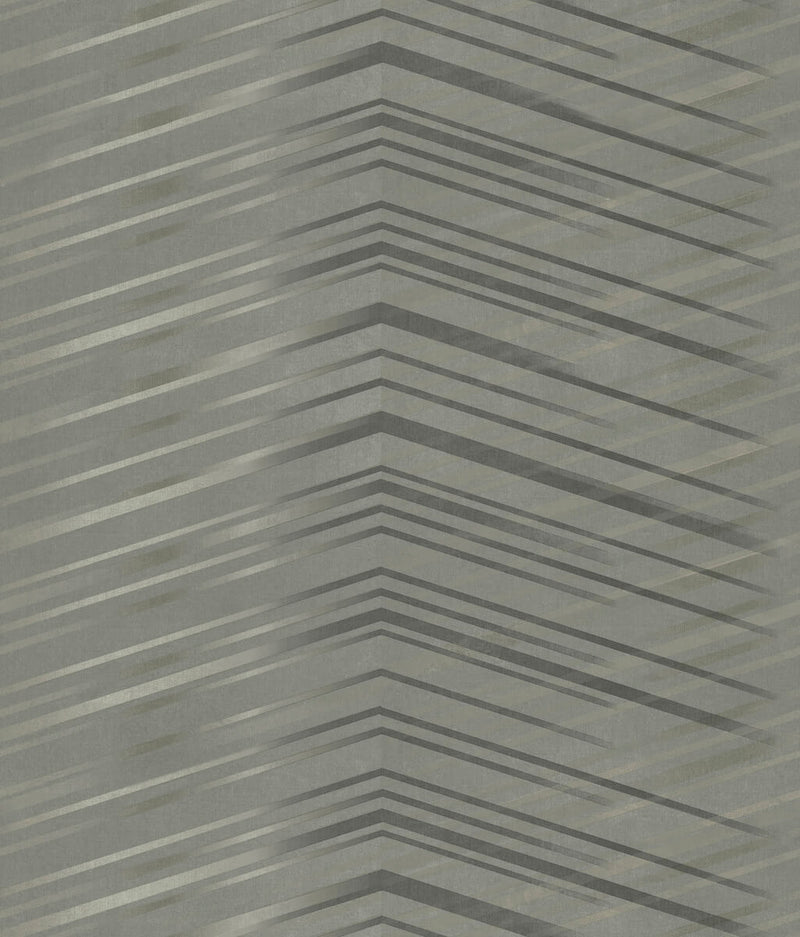 media image for Glistening Chevron Charcoal Wallpaper from the After Eight Collection by Candice Olson 23