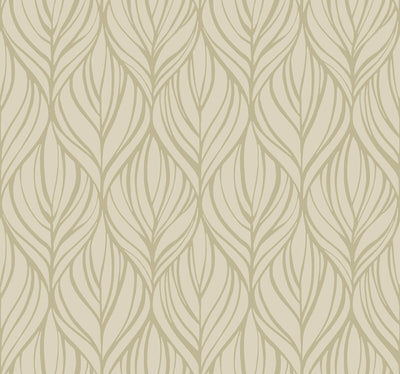 product image for Palma Taupe/Silver Wallpaper from the After Eight Collection by Candice Olson 77