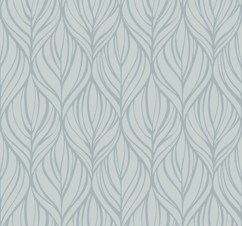 media image for Palma Blue/Silver Wallpaper from the After Eight Collection by Candice Olson 27