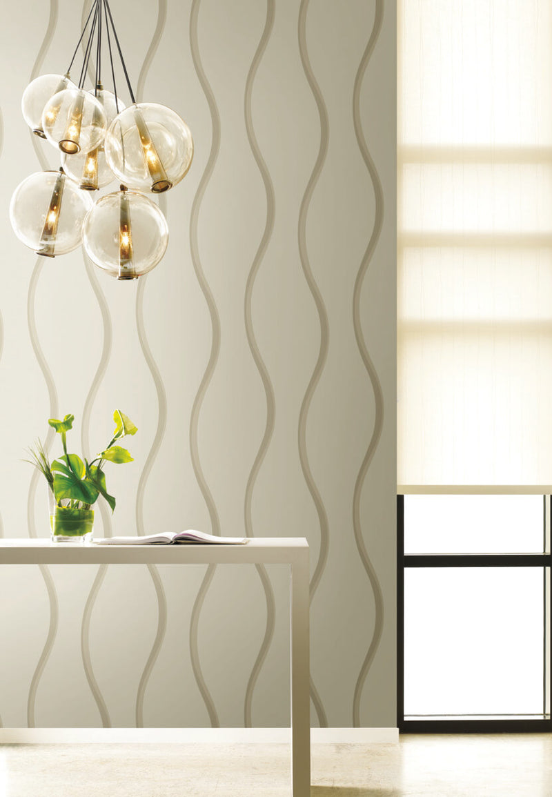media image for Unfurl Neutrals Wallpaper from the After Eight Collection by Candice Olson 256