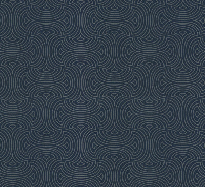 product image of Hourglass Navy Wallpaper from the After Eight Collection by Candice Olson 563