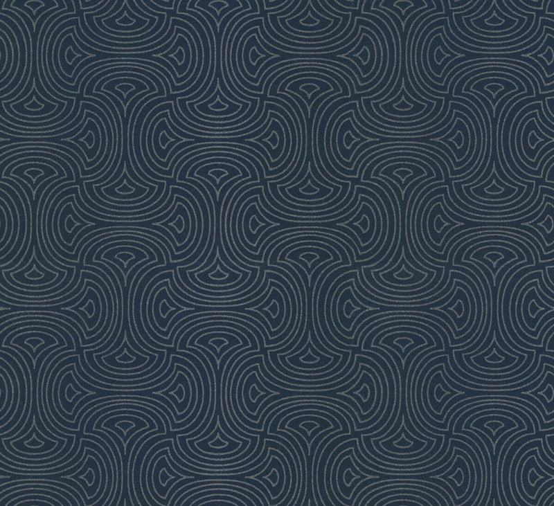 media image for Hourglass Navy Wallpaper from the After Eight Collection by Candice Olson 226