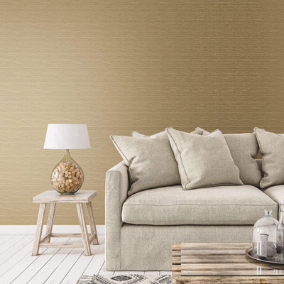 product image for Metallic Plain Deep Gold from the Emporium Collection by Galerie Wallcoverings 38