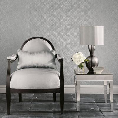 product image for Aged Quatrefoil Silver from the Emporium Collection by Galerie Wallcoverings 21