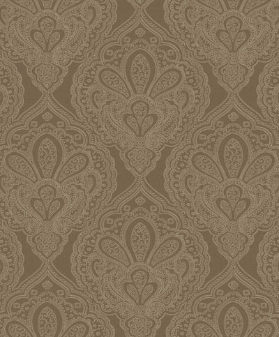 product image for Mehndi Damask Deep Gold from the Emporium Collection by Galerie Wallcoverings 0