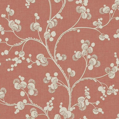product image of Dahlia Trail Wallpaper in Burnt Orange from the Silhouettes Collection by York Wallcoverings 544