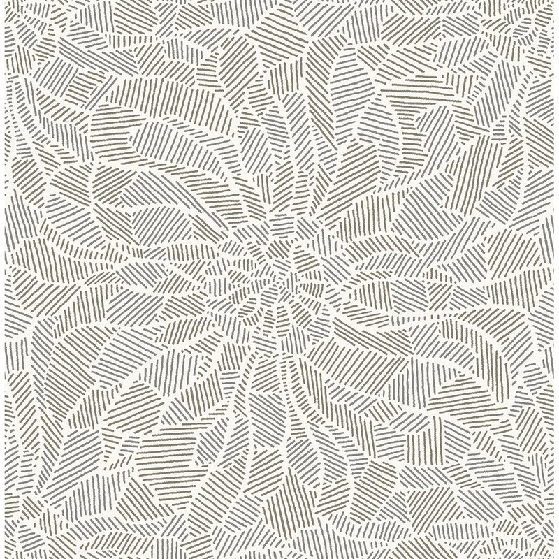 media image for Daydream Abstract Floral Wallpaper in Moss from the Celadon Collection by Brewster Home Fashions 288