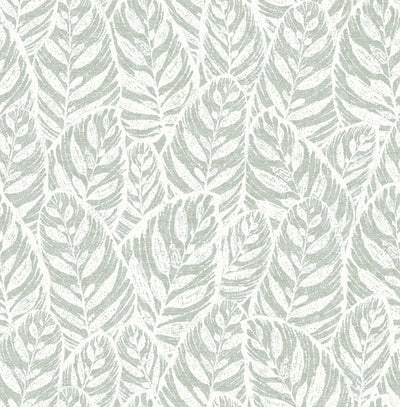 product image for Del Mar Botanical Wallpaper in Sage Leaf from the Scott Living Collection by Brewster Home Fashions 74