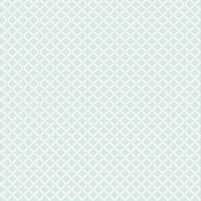 media image for sample diamond gate wallpaper in blue from the grandmillennial collection by york wallcoverings 1 267