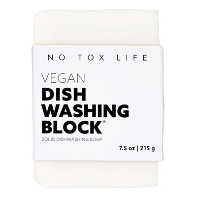 product image of Dish Block - Zero Waste Dish Washing Bar - Free of Dyes and Fragrance by No Tox Life 528