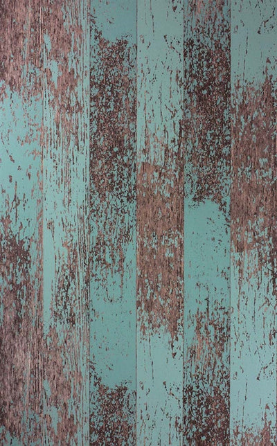 product image of Driftwood Wallpaper in Teal from the Enchanted Gardens Collection by Osborne & Little 536