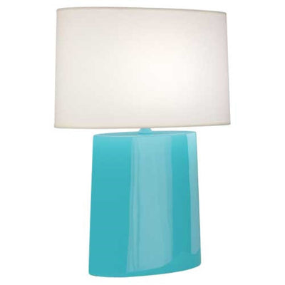 product image of egg blue victor table lamp by robert abbey ra eb03 1 581