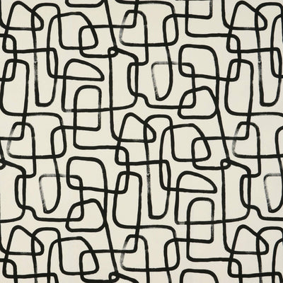 product image for Edison Fabric in Black/White 17