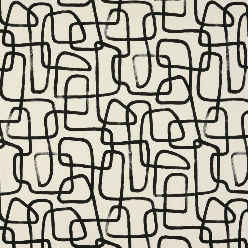 media image for Edison Fabric in Black/White 271