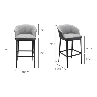 product image for Beckett Barstool Grey 4 96