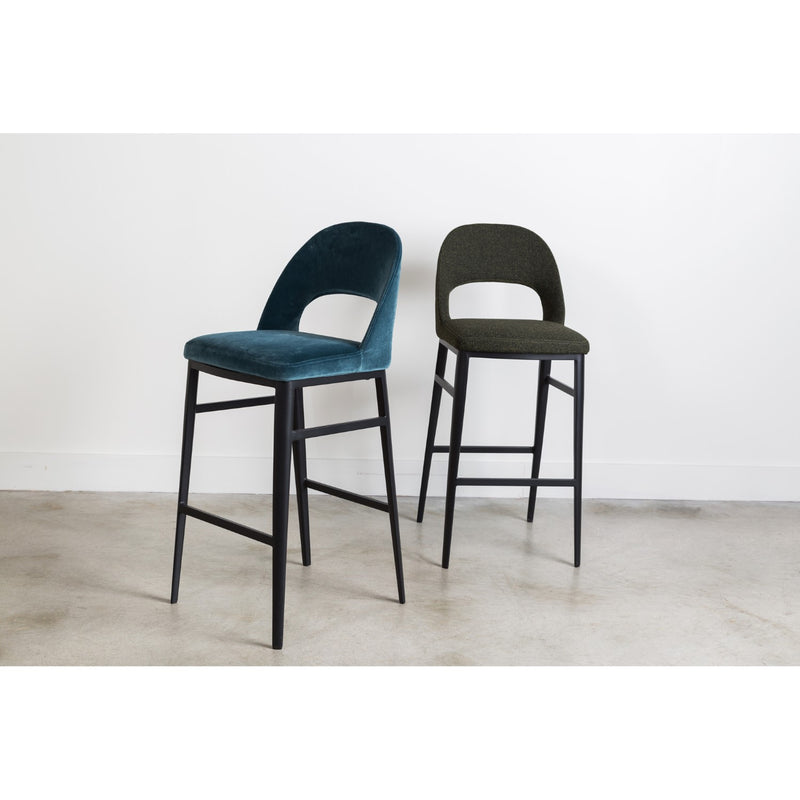 media image for Roger Counter Stool Teal Velvet 6 255