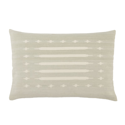 product image for Ikenna Tribal Pillow in Light Gray by Jaipur Living 98