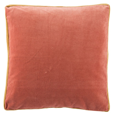 product image of bryn solid pink gold pillow by jaipur 1 559