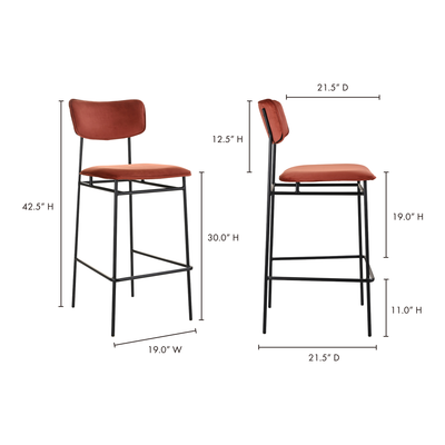 product image for sailor barstools in various colors by bd la mhc eq 1014 03 17 68