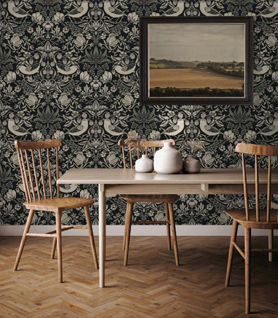 product image for Fragaria Garden Wallpaper in Blacksmith 83