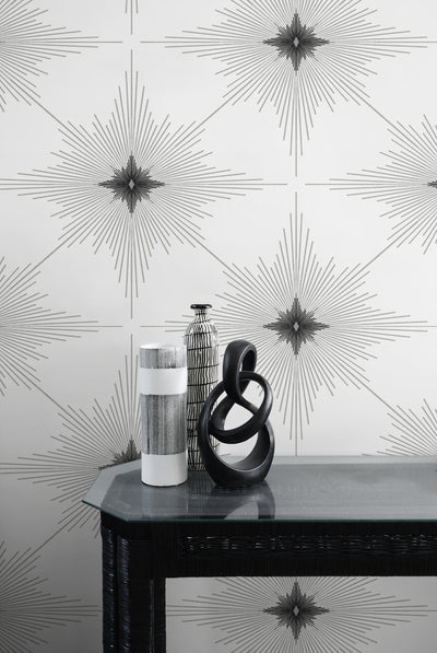 product image for North Star Snowbound from the Etten Geometric Collection by Seabrook 48