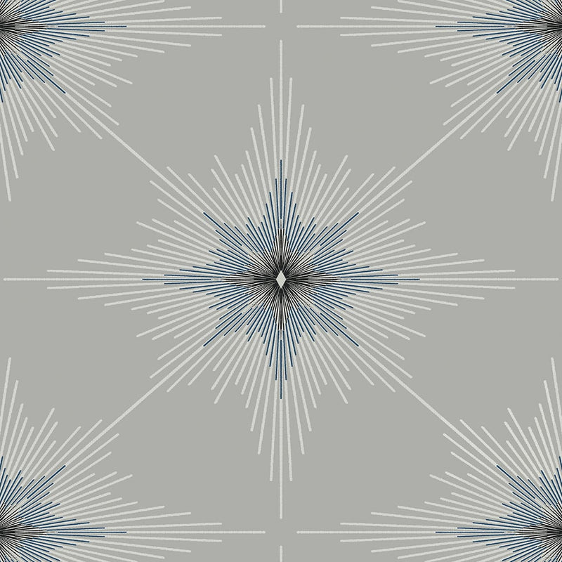 media image for North Star Argos Grey from the Etten Geometric Collection by Seabrook 252