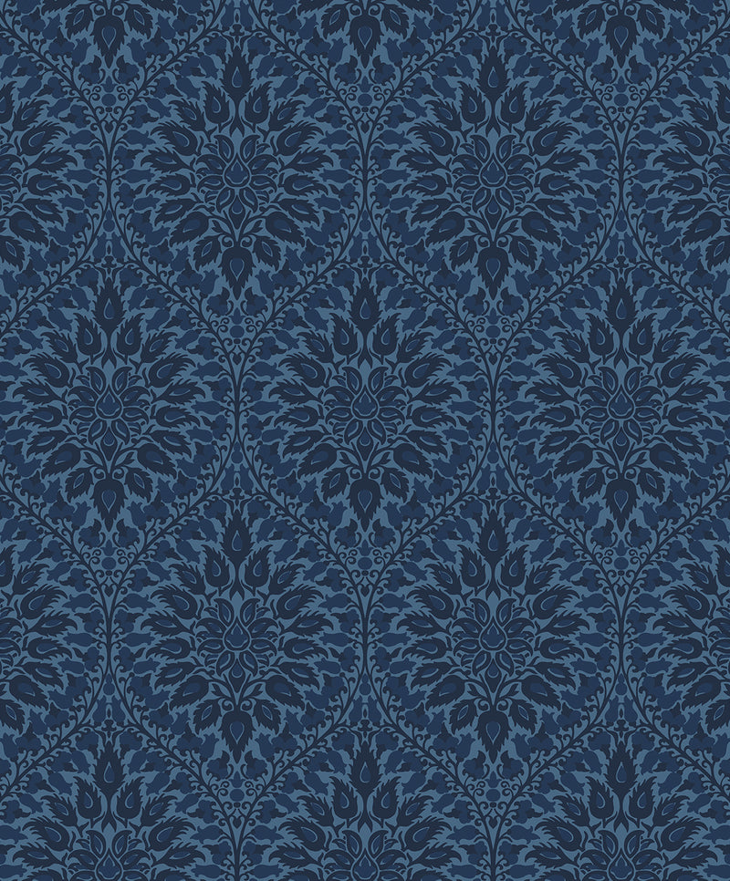 media image for Luna Ogee Wallpaper in Denim 26