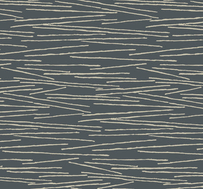 product image for Line Horizon Wallpaper in Charcoal 81